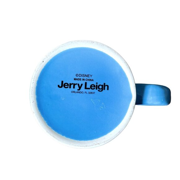 Disney Lilo and Stitch Coffee Tea Cocoa Mug Disneyana Blue Flawed u Flaw - Picture 3 of 6